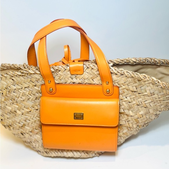 Dolce & Gabbana Handbags - Dolce & Gabbana Kendra Straw Tote